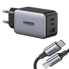 UGREEN Nexode Travel Chargeur 65W vers USB C PD 100W