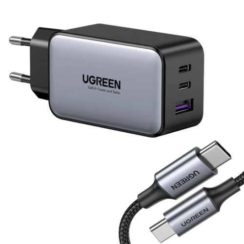 UGREEN Nexode Travel Chargeur 65W vers USB C PD 100W