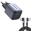 UGREEN Nexode Chargeur 20W USB C vers USB C Coudé 100W