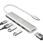 UGREEN Hub USB C 5 en 1 avec HDMI 4K 100W PD Charge 3 Ports USB 3.0 Adaptateur USB C