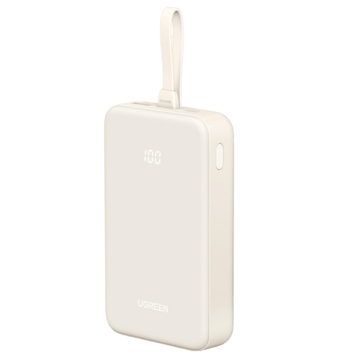 UGREEN Power Bank 20000mAh Charge rapide avec câble USB - C intégré