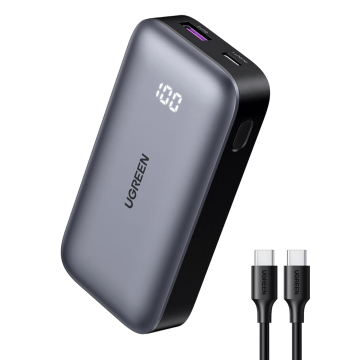 UGREEN Power Bank 10000 mAh 30W Max Charge rapide pour ordinateur portable