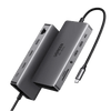 UGREEN Revodok Pro 211 Docking Station USB C 11 en 1 Double HDMI 8K30Hz USB 3.2 10Gbps avec Ethernet RJ45 Hub Adaptateur USB C vers USB PD 100W Audio 3.5mm Compatible avec MacBook Pro Air M1 M2