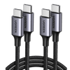UGREEN Lot de 2 Cable USB C vers USB C PD Charge Rapide 60W Type C Nylon Tress¨¦