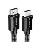 UGREEN Cable HDMI 2.1 8K 60Hz 4K 120Hz High Speed 48 Gbps par Ethernet Supporte 3D eARC HDR Dynamique VRR Cordon HDMI 8K (2M)
