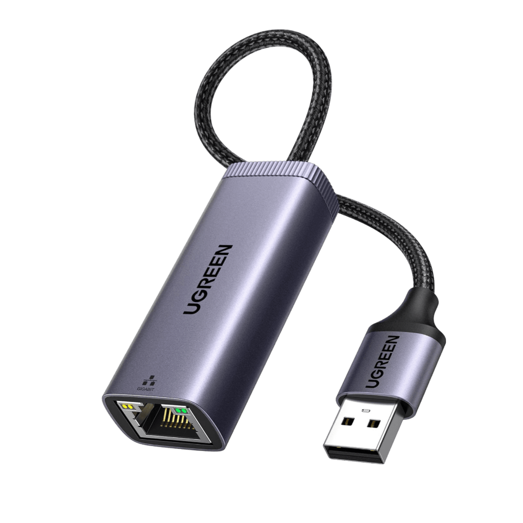 UGREEN Adaptateur Ethernet USB 3.0 vers RJ45 1000 Mbps Adaptateur USB RJ45 Réseau Gigabit USB Ethernet Plug Play sous Windows 11 10 8 Mac OS Compatible avec Switch Mi Box S 4 3 MacBook Pro Air