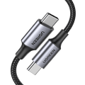 UGREEN Câble USB C vers USB C PD 100W Nylon Tressé (5A 20V Type C)