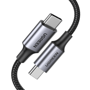UGREEN Câble USB C vers USB C PD 100W 5A 20V Câble Type C vers Type C Nylon Tressé Charge Rapide