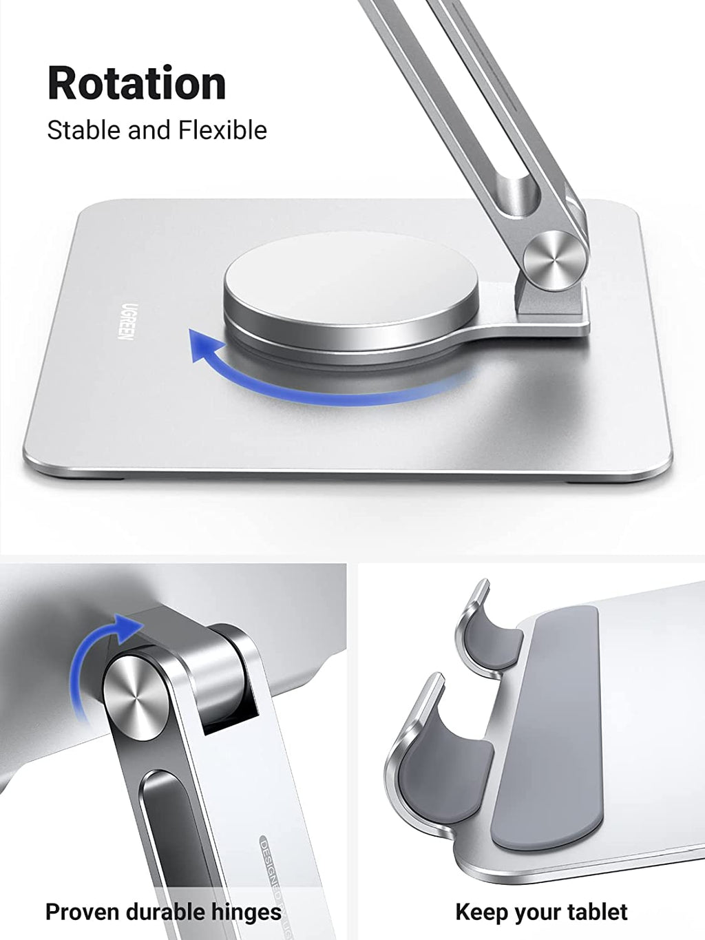 Ugreen 360° Rotating Phone and Tablet Stand Holder
