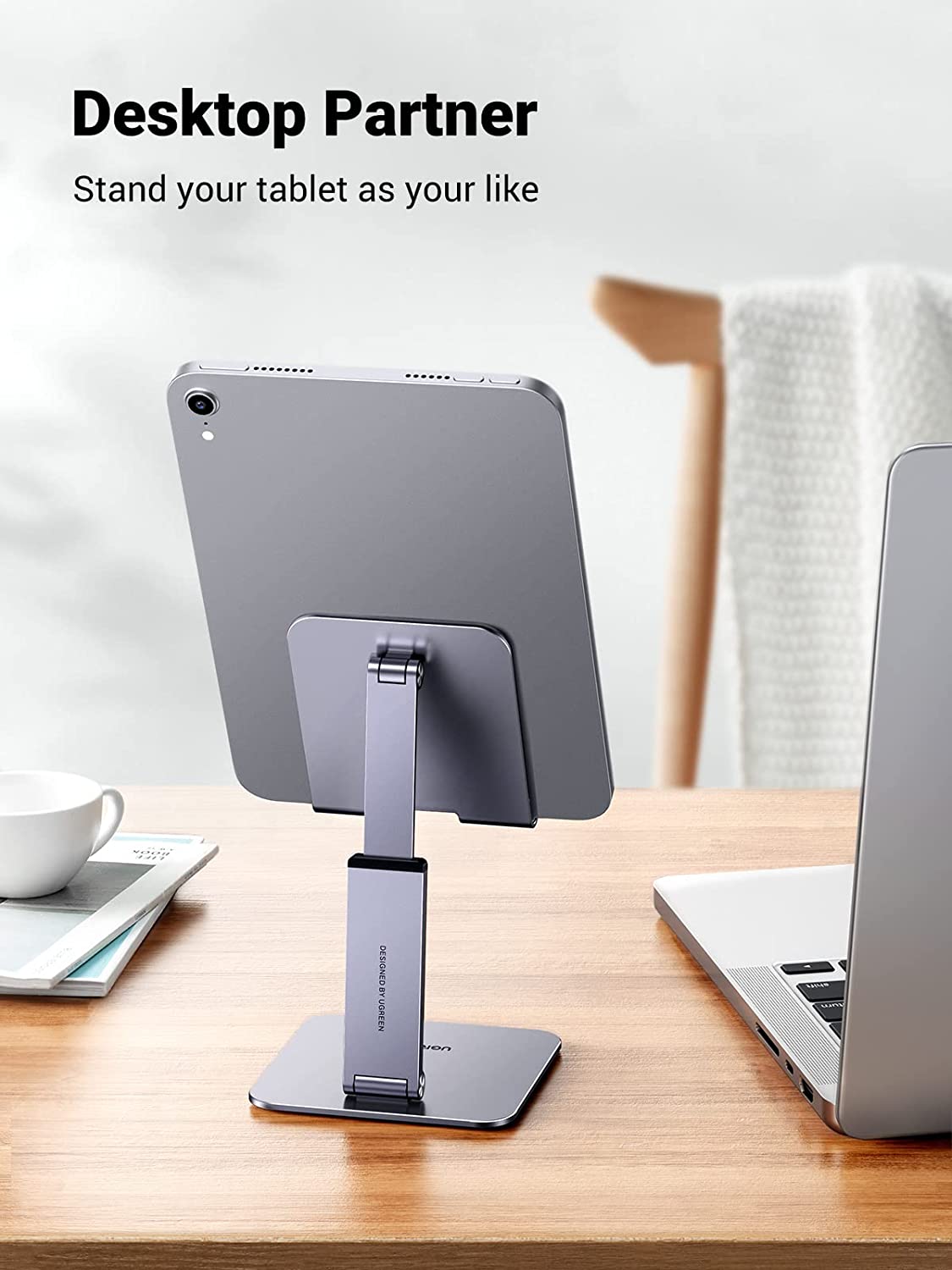UGREEN Support de tablette pour bureau (gris)