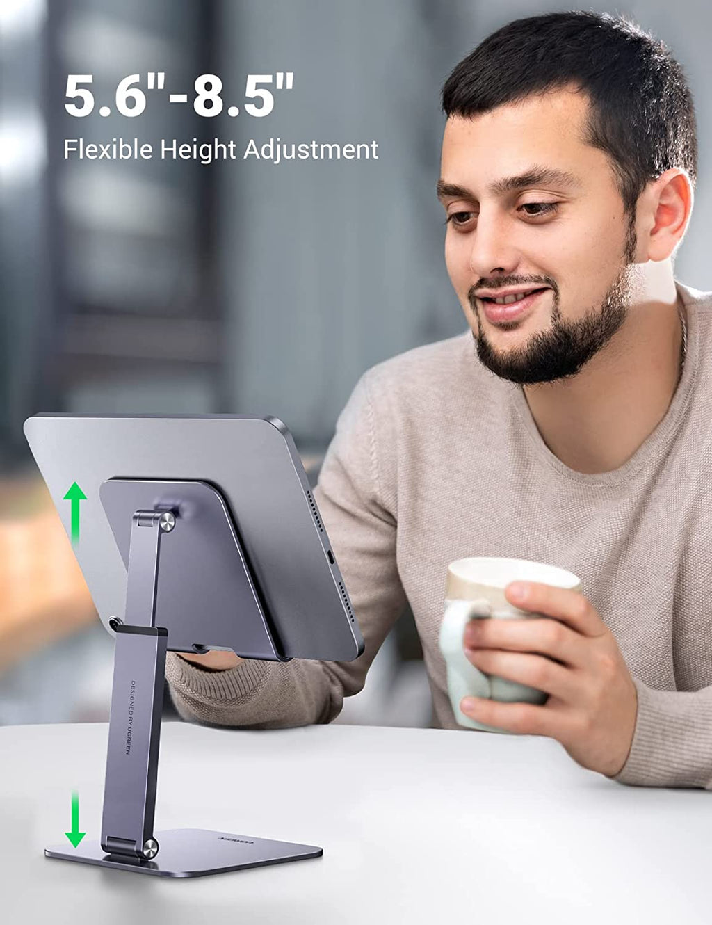 UGREEN Support de tablette pour bureau (gris)