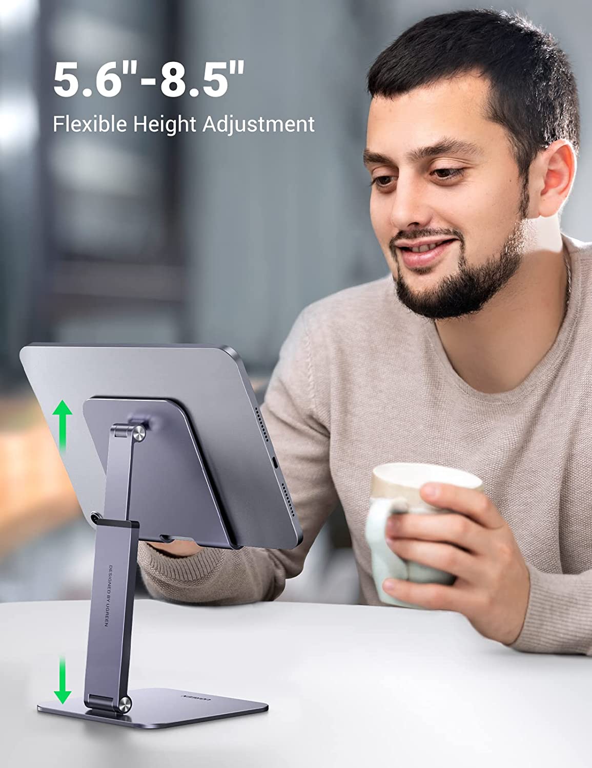 UGREEN Support de tablette pour bureau (gris)