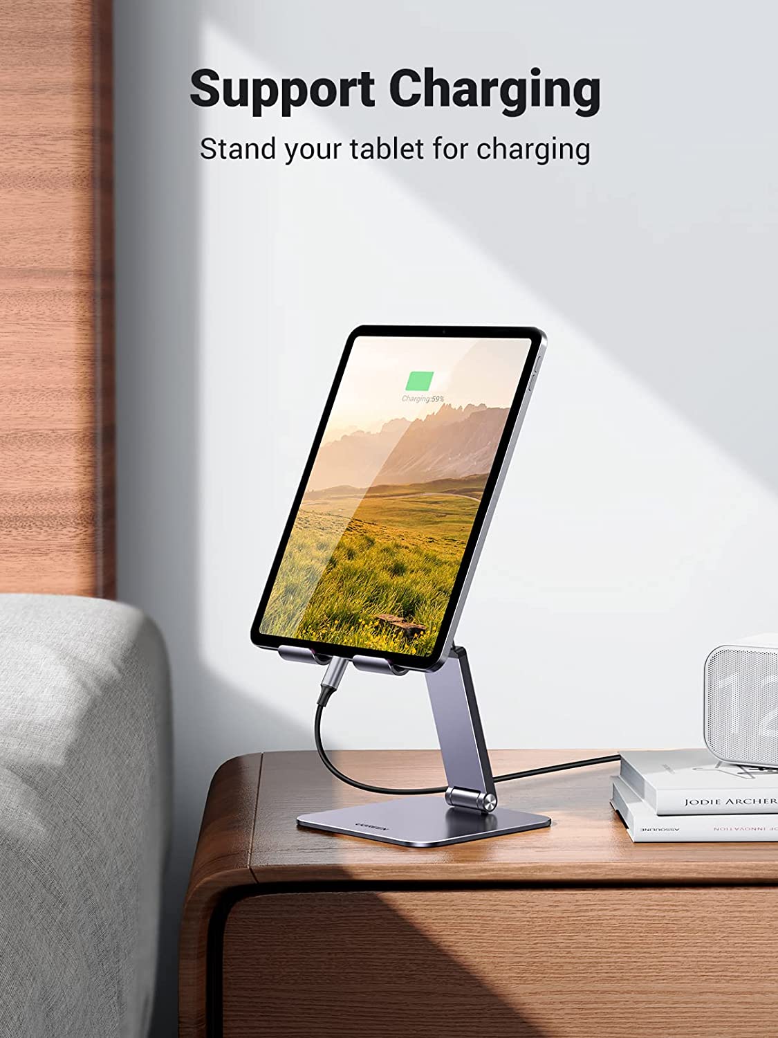 UGREEN Support de tablette pour bureau (gris)
