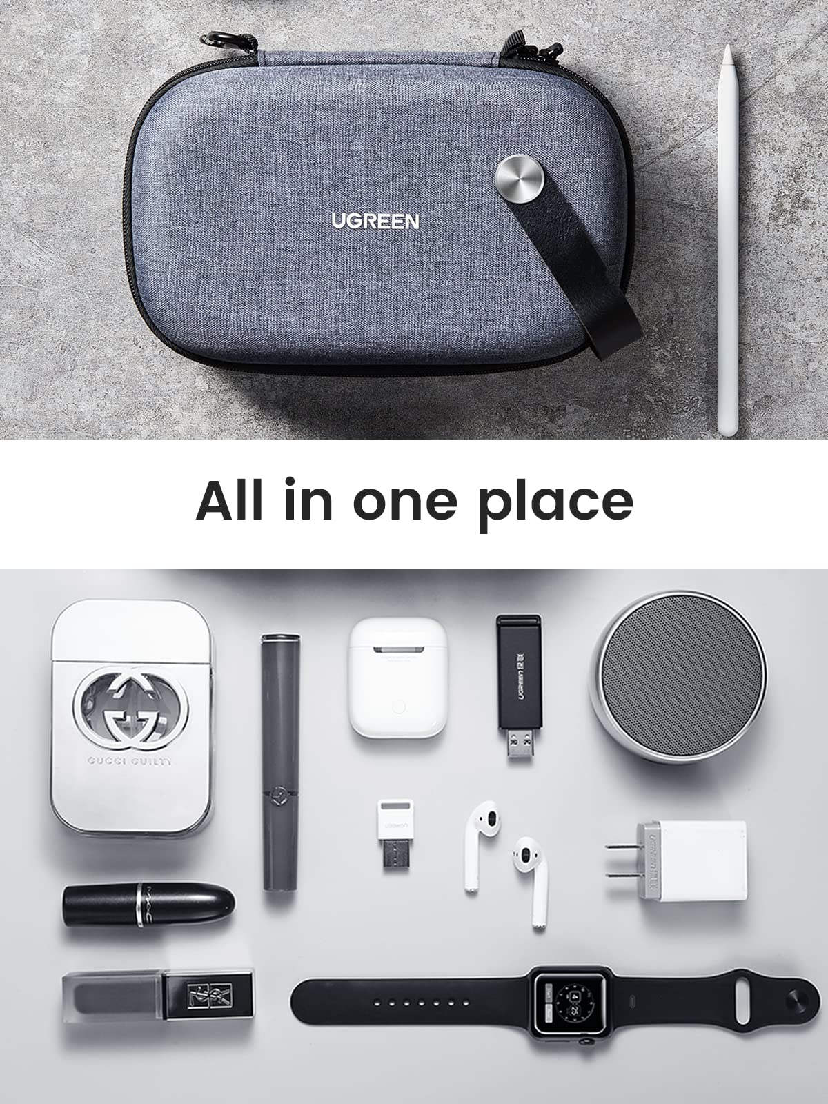 Ugreen Travel Electronics Organizer for Cables and Accessories