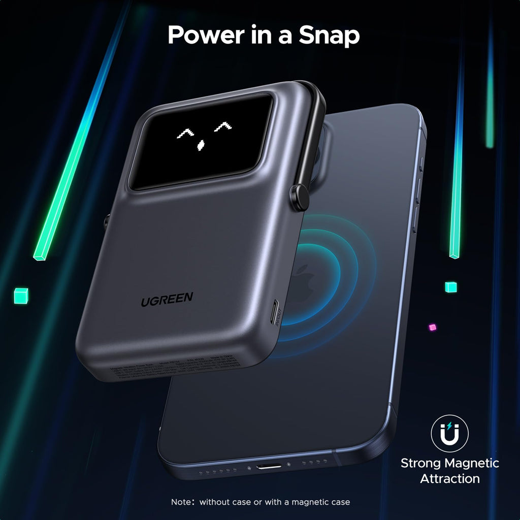UGREEN Uno Batterie Externe Magnétique sans Fil 10000mAh 7.5W