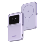 UGREEN Uno Batterie Externe Magnétique sans Fil Pliable 5000mAh Power Bank(Violet)