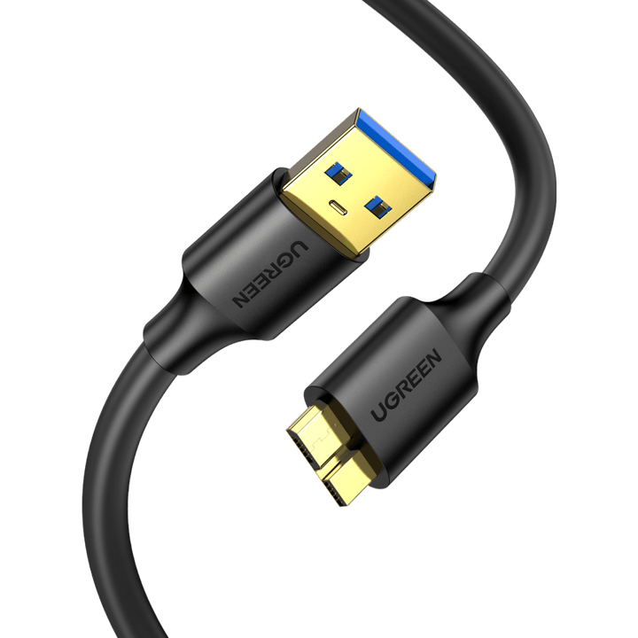 Câble USB3.0 - Mâle A vers - Micro B - Câble Disque Dur - pour USB 3.0 - 50  Cm pour 13,000 DT