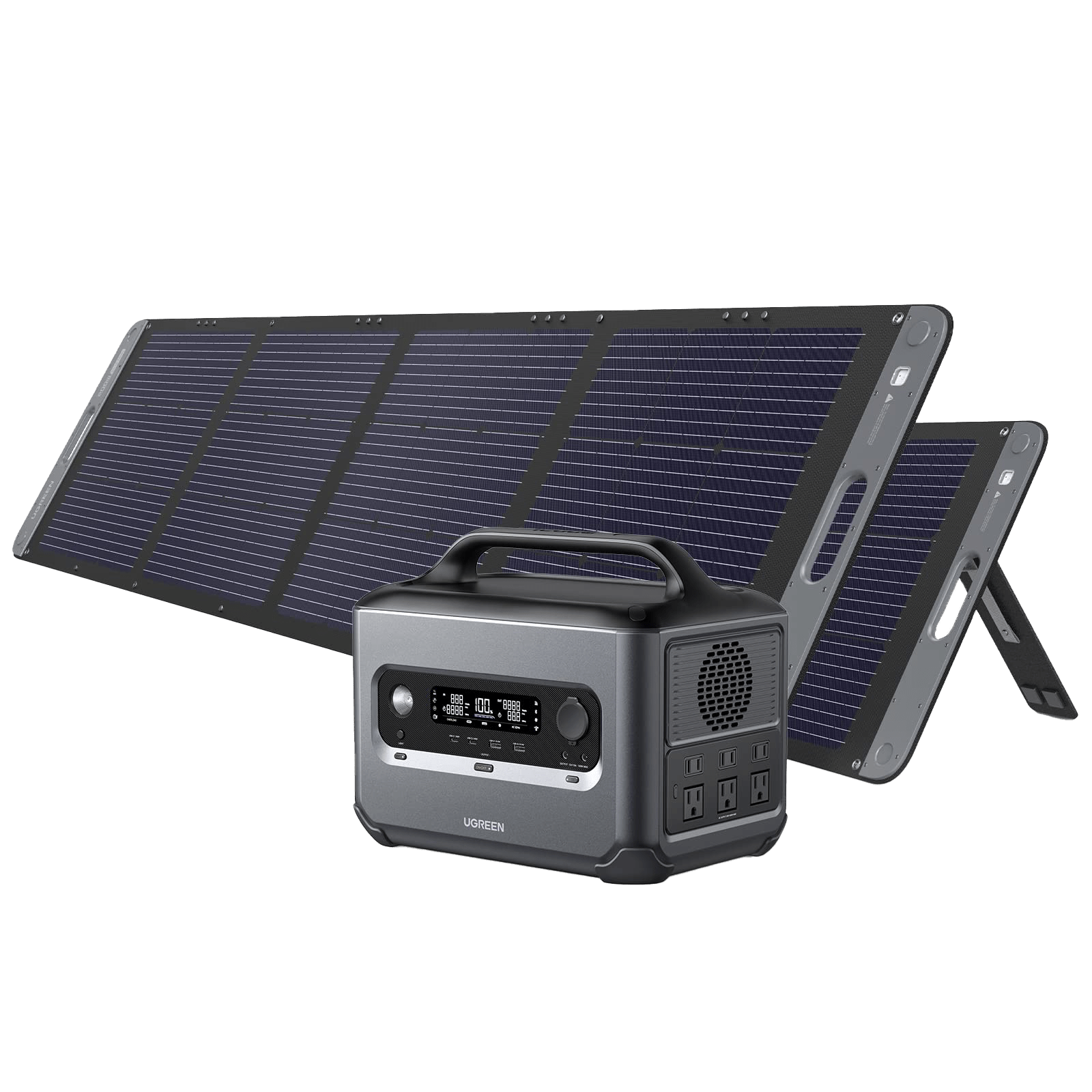 UGREEN Station Électrique Portable 1200 1024Wh PowerRoam avec LiFePO4 Batterie 1.5H Charge Rapide 2500 W