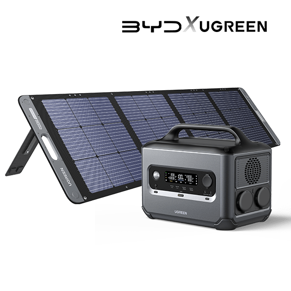 Ugreen Centrale électrique portable + panneau solaire pliable - UGREEN