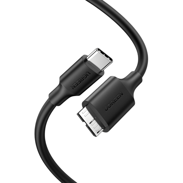 UGREEN Cable USB C vers Micro USB 3.0 Cable Disque Dur Externe Compatible avec USB 3.0 Bo?tier Disque Dur, 1M