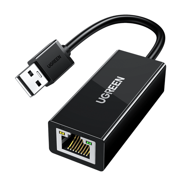 UGREEN Adaptateur USB 2.0 vers Ethernet RJ45 Réseau 100Mbps