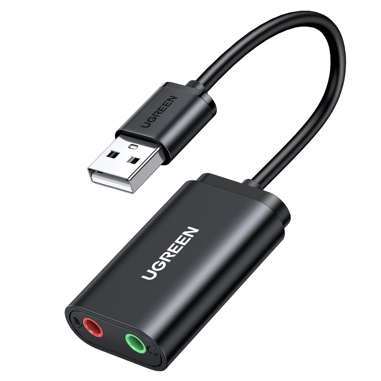 UGREEN Carte Son Externe Adaptateur USB Audio Jack 3,5mm