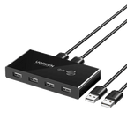 UGREEN USB 2.0 Switch 4 Ports 2 Entrées 4 Sorties USB Commutateur