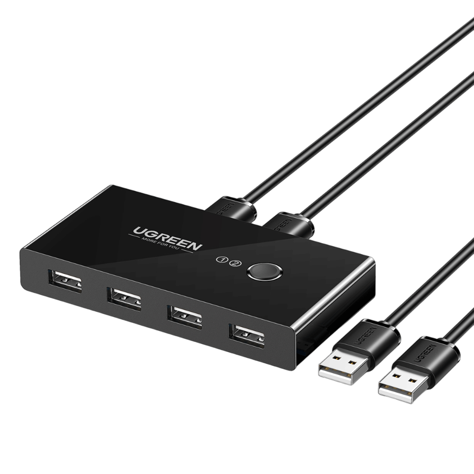 UGREEN USB 2.0 Switch 4 Ports 2 Entrées 4 Sorties USB Commutateur