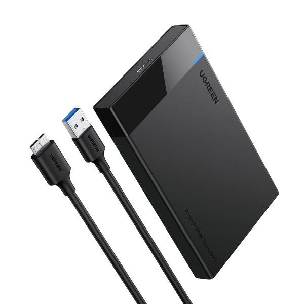 UGREEN USB 3.0 Boîtier Externe pour Disque Dur 2,5 Pouces SATA