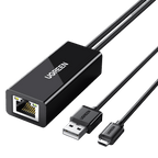 UGREEN Adaptateur Réseau Micro USB vers RJ45 Ethernet