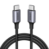 UGREEN Câble USB C vers USB C PD Charge Rapide 60W Nylon Tressé