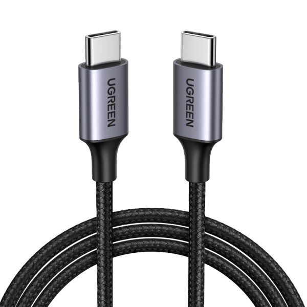 UGREEN Câble USB C vers USB C PD Charge Rapide 60W Nylon Tressé