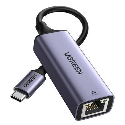 UGREEN Adaptateur USB C vers Ethernet Thunderbolt 3 4 RJ45 Réseau Gigabit en Aluminium