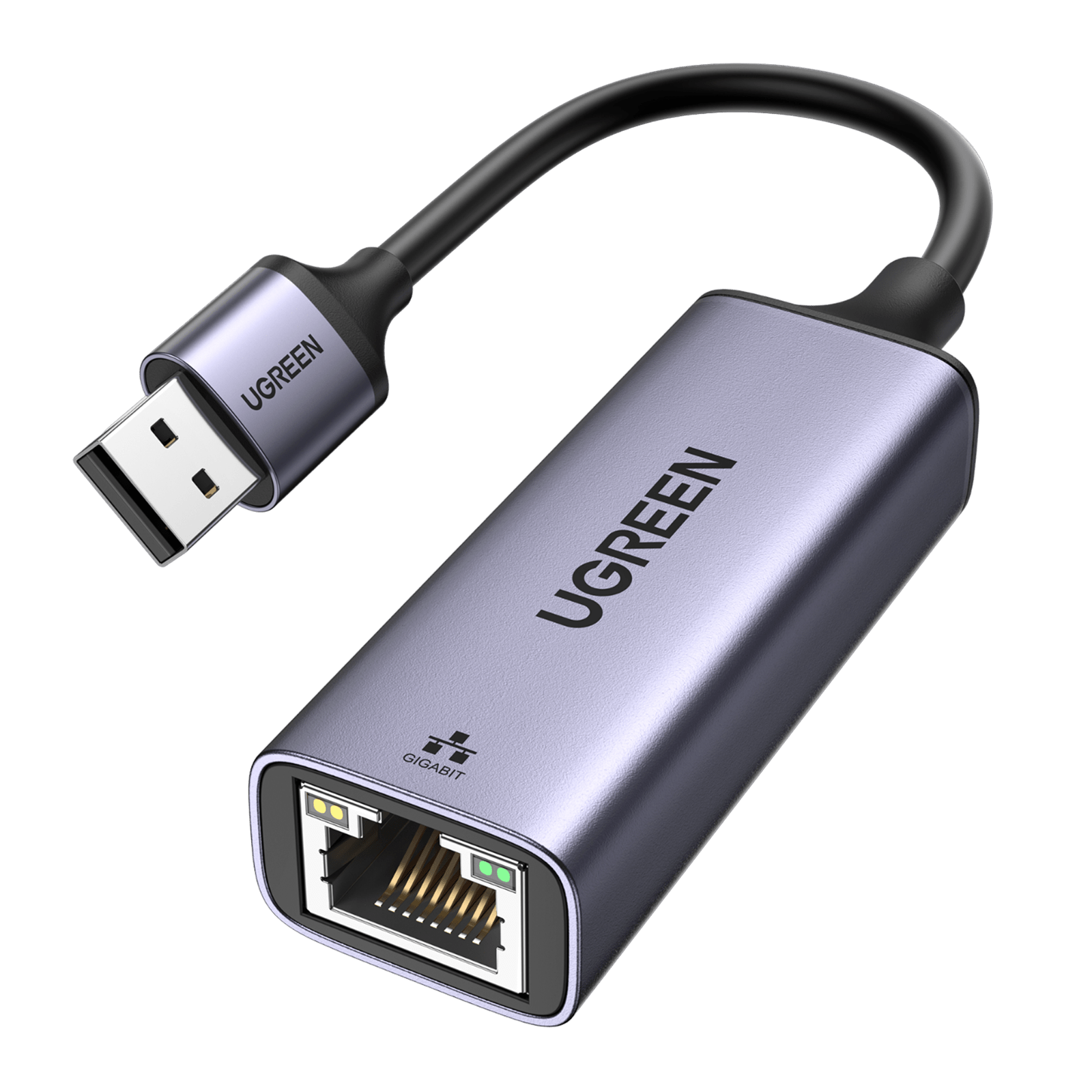 UGREEN Adaptateur USB vers Ethernet RJ45 Gigabit 1000 Mbps