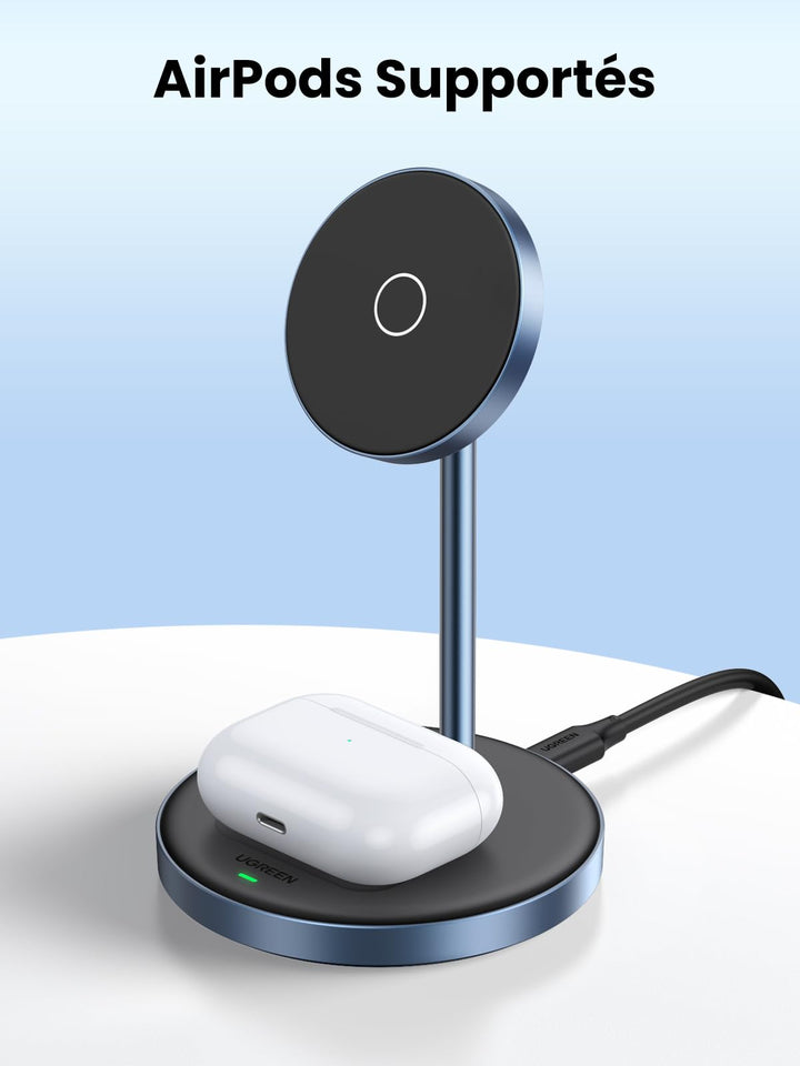 Chargeur Sans Fil Vertical UGREEN 15W : recharge rapide sans