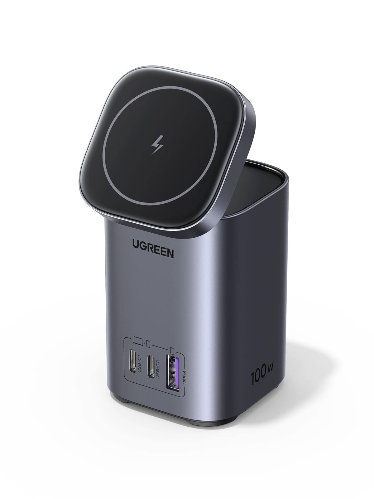 UGREEN Nexode 100W Chargeur USB C GaN MagSafe 15W