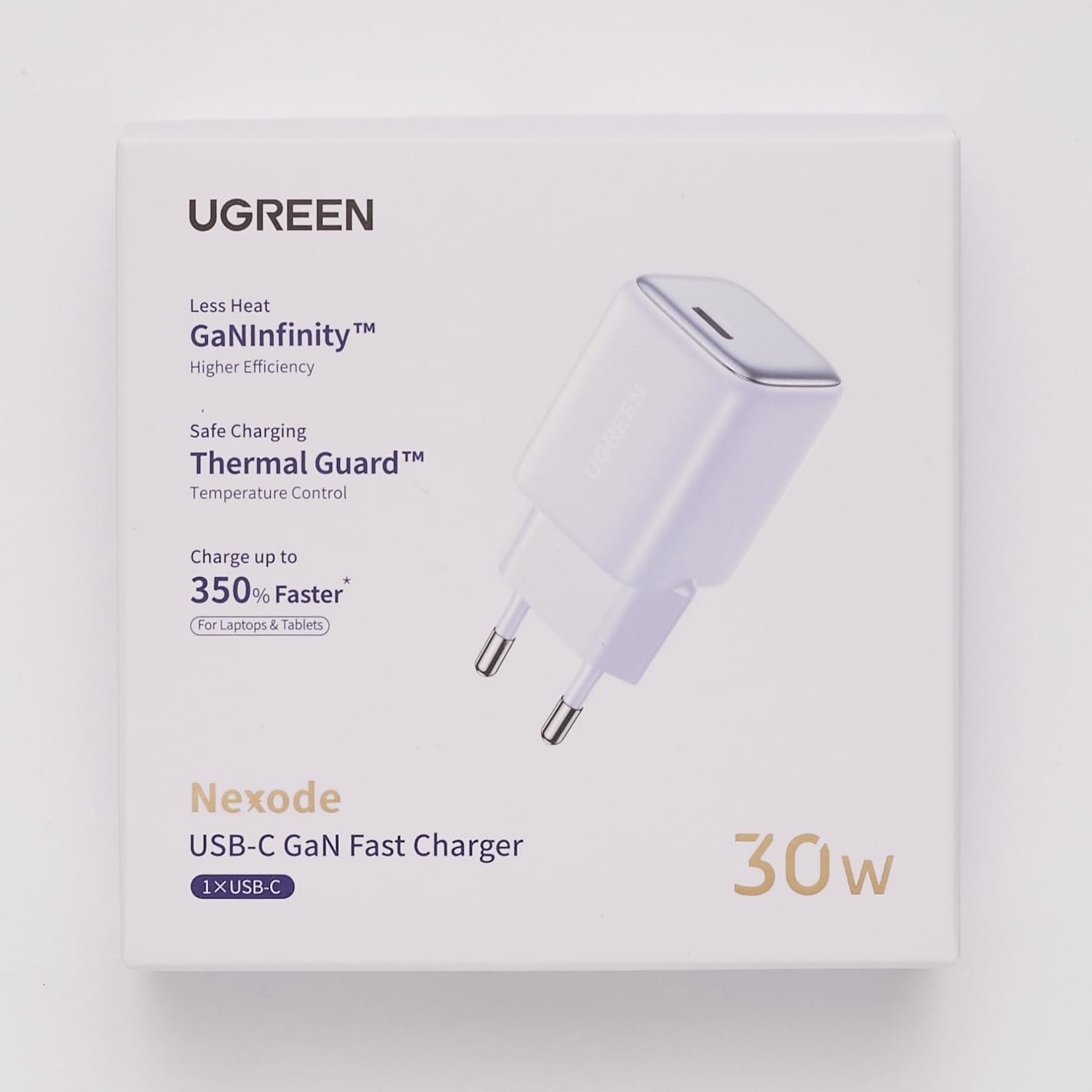 UGREEN Nexode Chargeur 30W USB C avec GaN Tech (Violet)alt