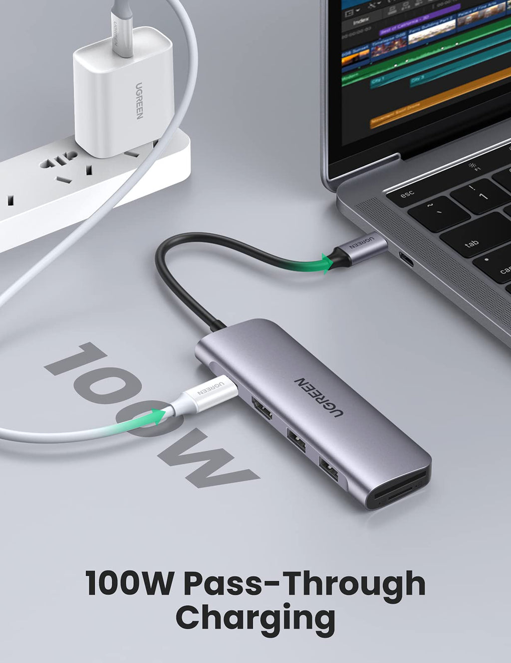 UGREEN Adaptateur Hub USB C vers HDMI 4K