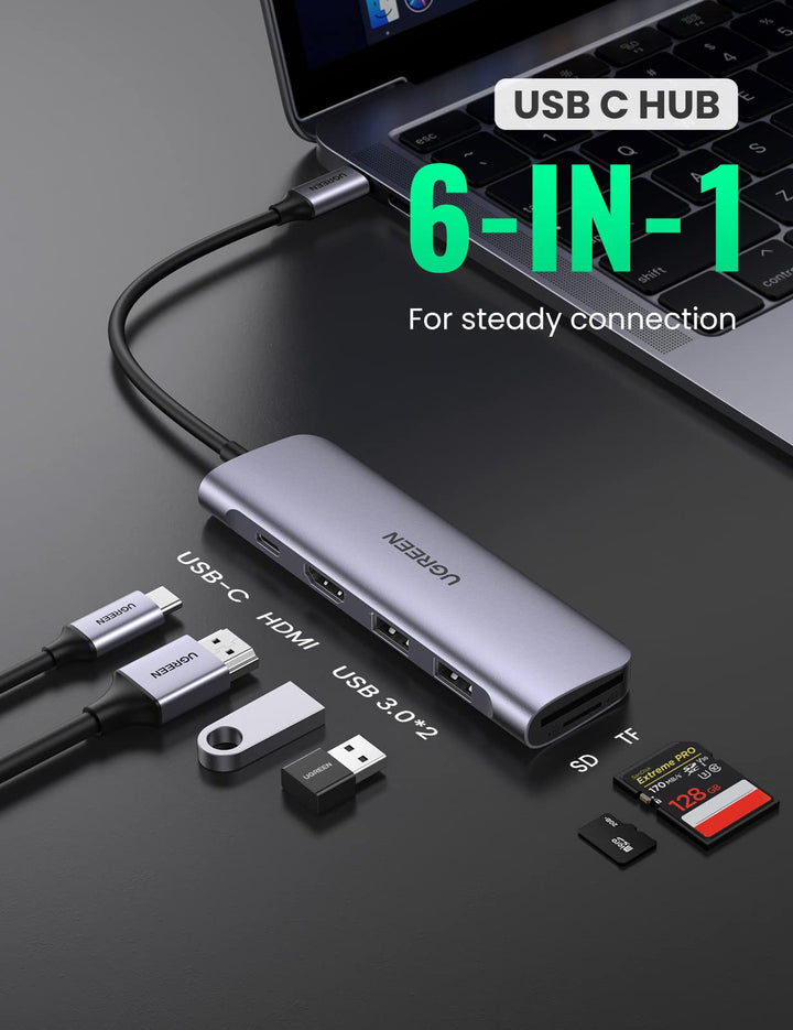 UGREEN Adaptateur Hub USB C vers HDMI 4K
