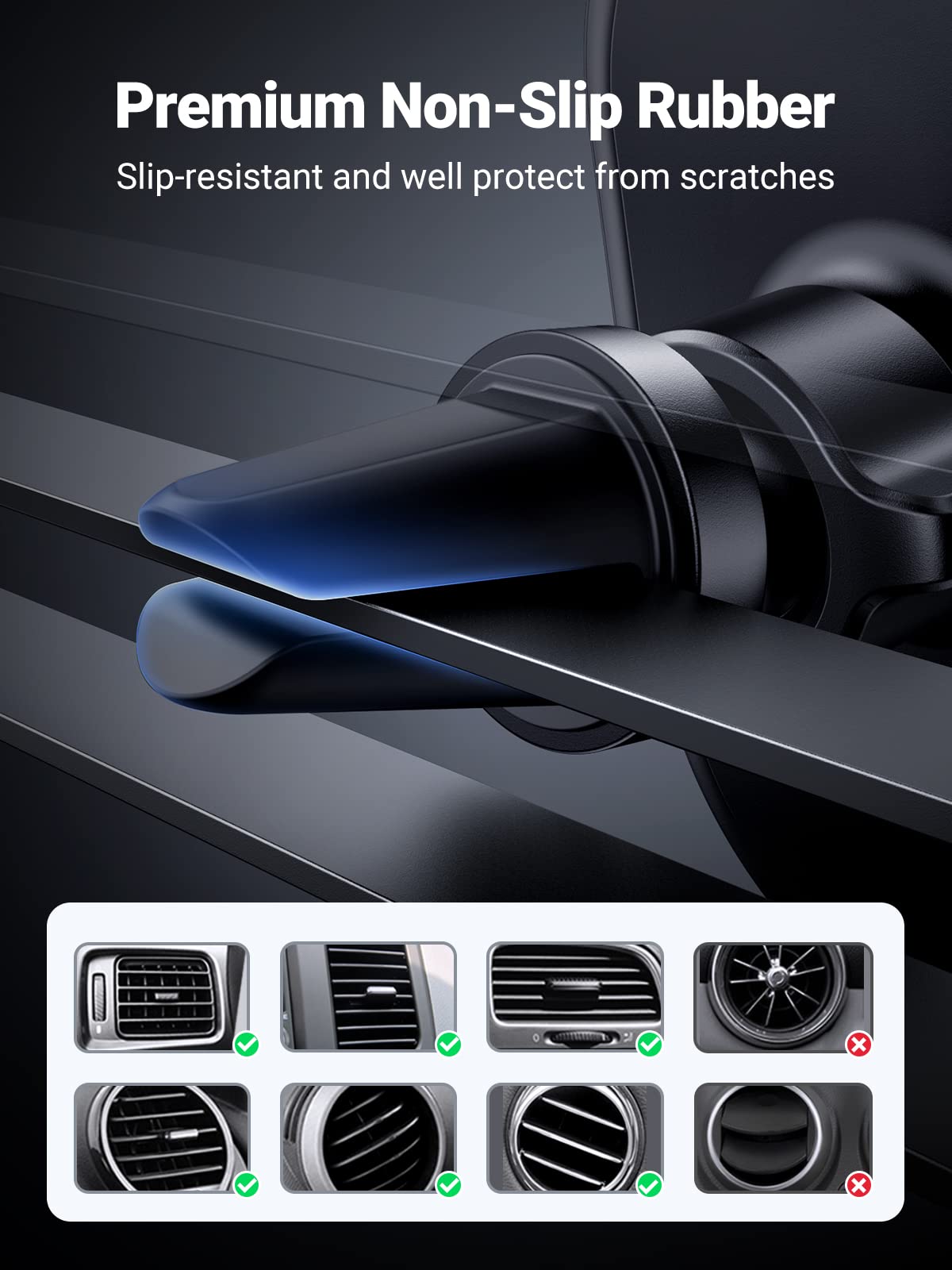 UGREEN Support Téléphone Voiture 360 Degrés