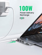 UGREEN 6 en 2 Adaptateur Hub USB C Thunderbolt 3
