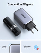 UGREEN Nexode Chargeur 65W USB C Rapide 3 Ports - UGREEN
