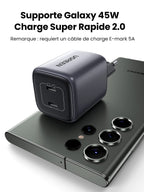 UGREEN Nexode Chargeur 45W USB C 2 Ports