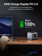 UGREEN DigiNest Cube 7 en 1 Multiprise USB Cube 3 Prises