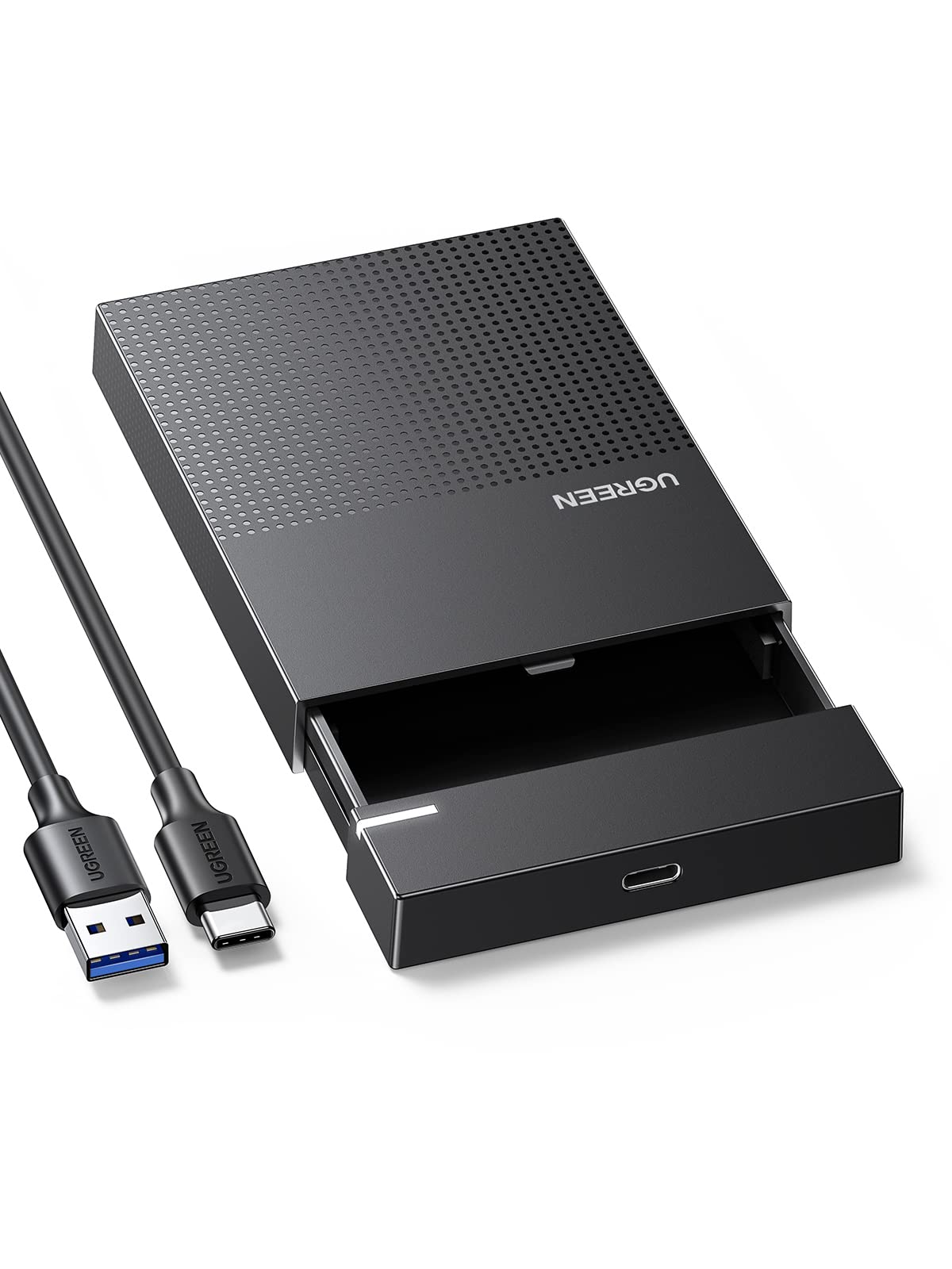 UGREEN USB C Boîtier Disque Dur Externe 2,5 Pouces SATA HDD SSD