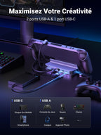 UGREEN Station Accueil Compatible avec Steam Deck 6 en 1 hub HDMI
