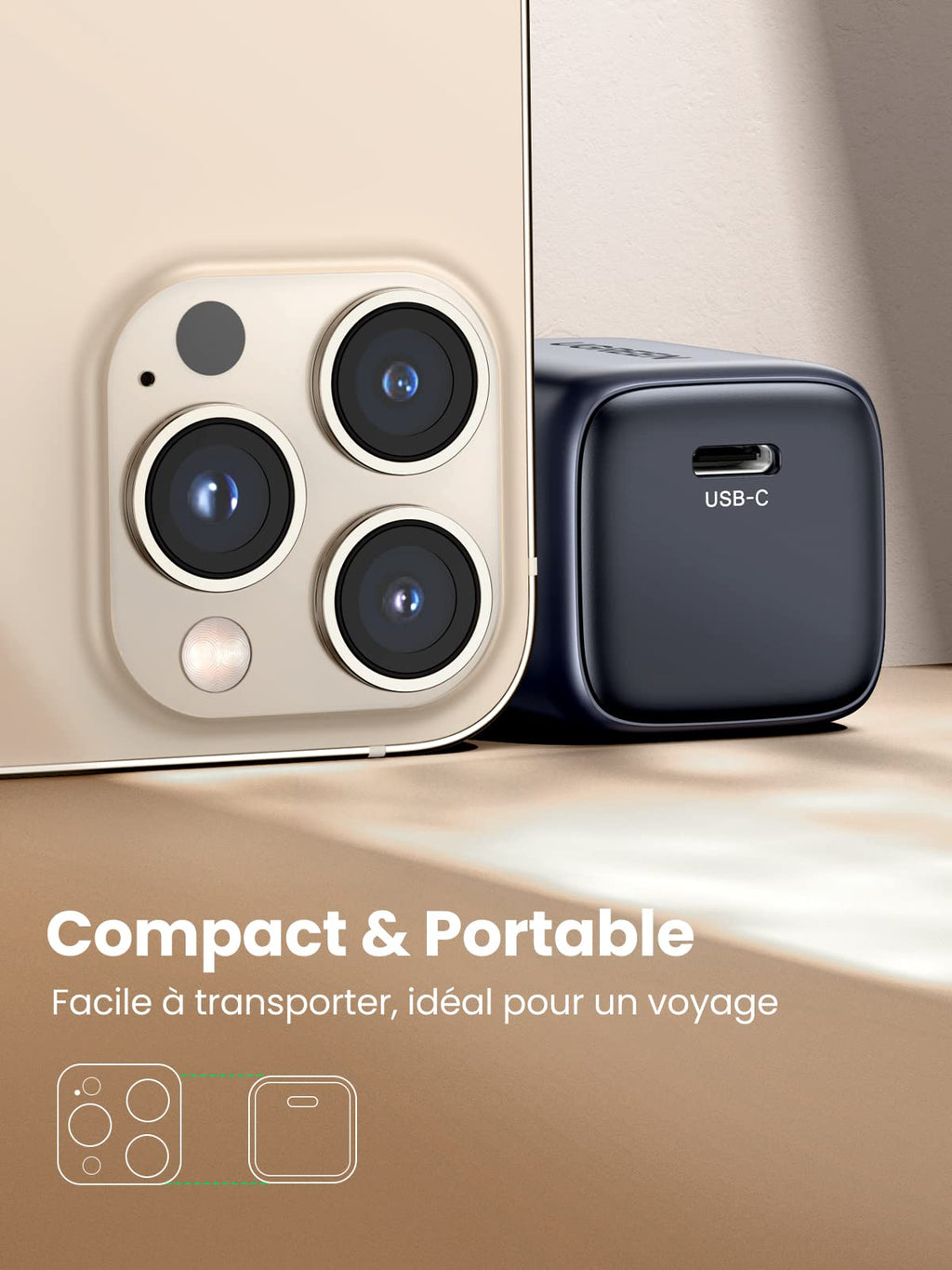 UGREEN Nexode Chargeur 20W USB C