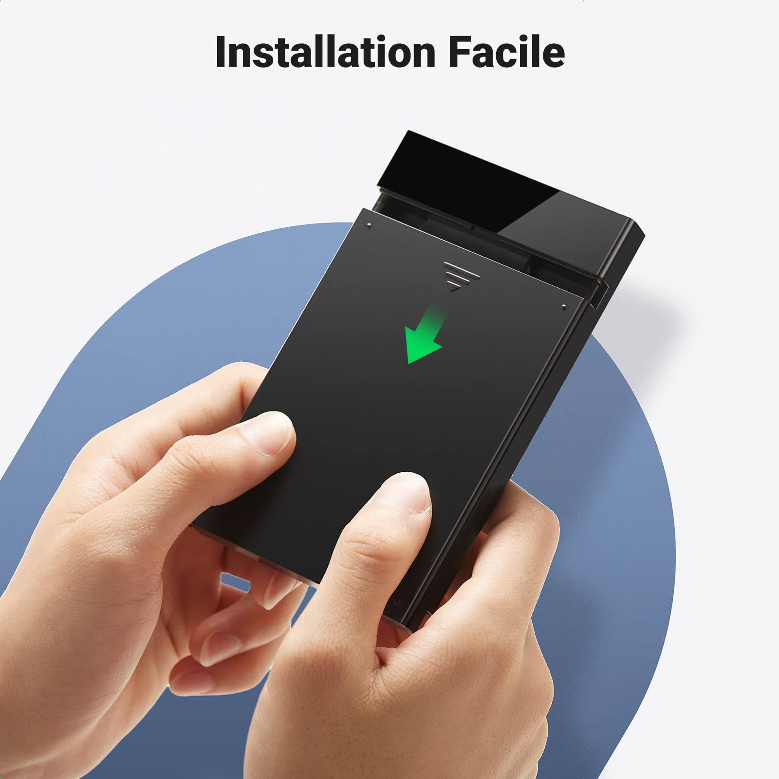 UGREEN USB C Boîtier Externe 2,5 Pouces Disque