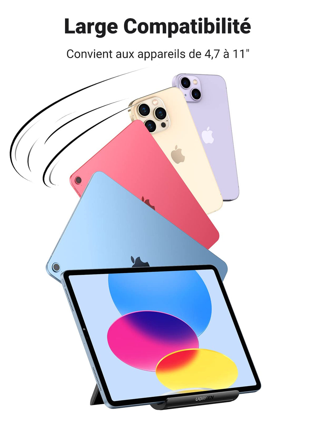 UGREEN Support Tablette Réglable