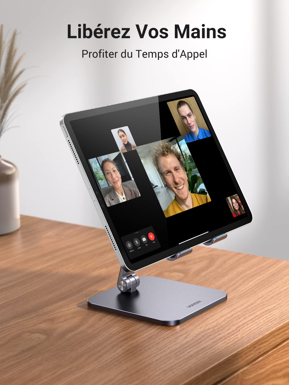 UGREEN Support Tablette Bureau Réglable Repose Tablette Pliable Porte
